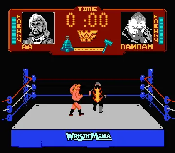 WWF Wrestlemania (USA) screen shot game playing